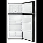 Whirlpool 28" 14.3 Cu. Ft. Black Top-Freezer Refrigerator - WRT314TFDB