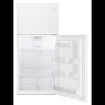 Whirlpool 30" 19.2 Cu. Ft. White Top-Freezer Refrigerator - WRT549SZDW