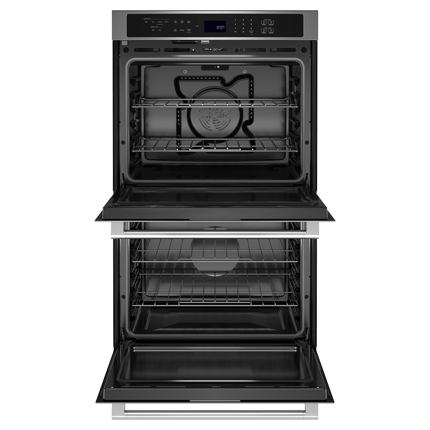 Maytag Fingerprint Resistant Stainless Steel Double Wall Oven (10.00 Cu Ft) - MOED6030LZ