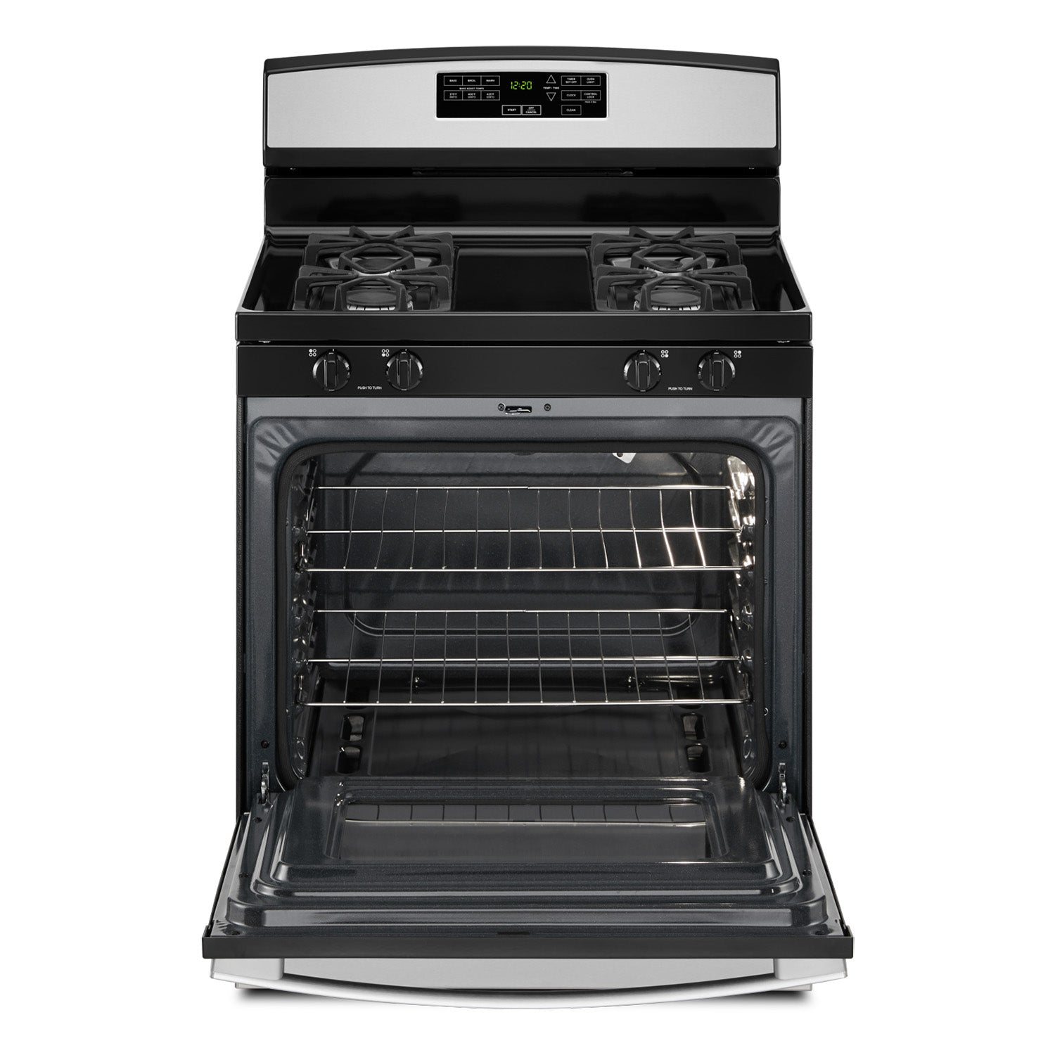 Amana 30" Stainless Steel Gas Range (5.00 Cu Ft) - AGR6603SMS