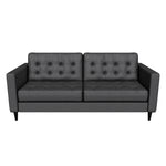 Anthena Polyester Sofa - Charcoal