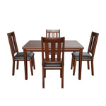 Boyd 5-Piece Dining Set - Dark Brown Cherry
