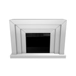 Mia Mirrored Fireplace