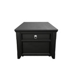 Turner 46" Lift-Top Coffee Table - Black