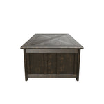 Gable 50" Lift-Top Coffee Table - Weathered Charcoal