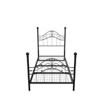 Calista Twin Headboard - Hammered Copper