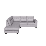 Estelle 2-Piece Sectional with Left-Facing Chaise - Grey