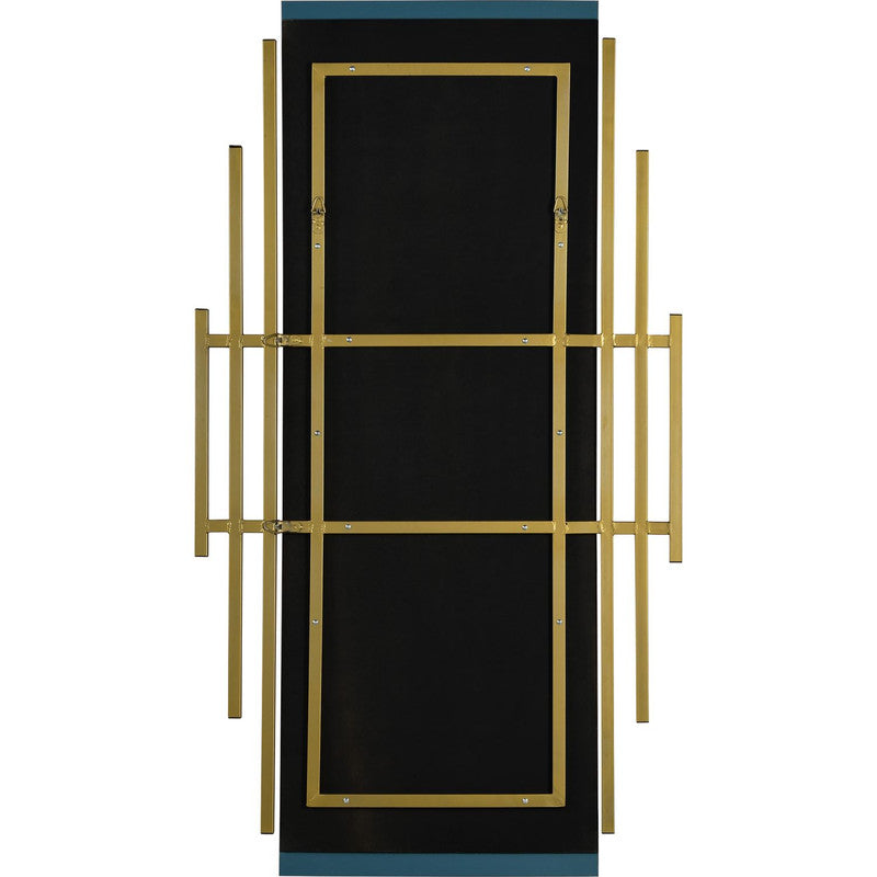 Reggie Mirror - Antique Brass