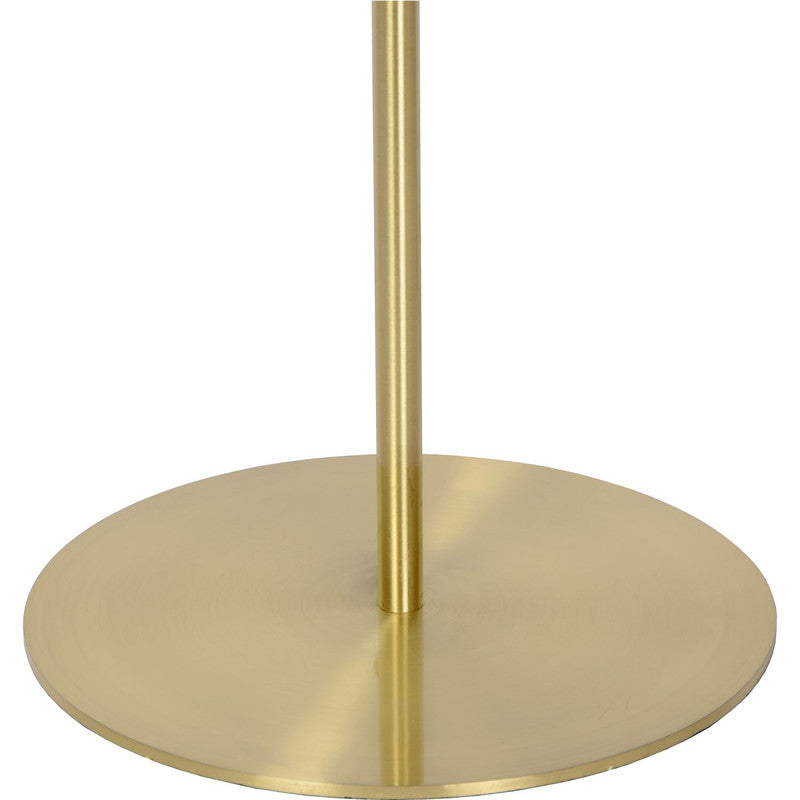 Rice Table Lamp - Brass/Smoke