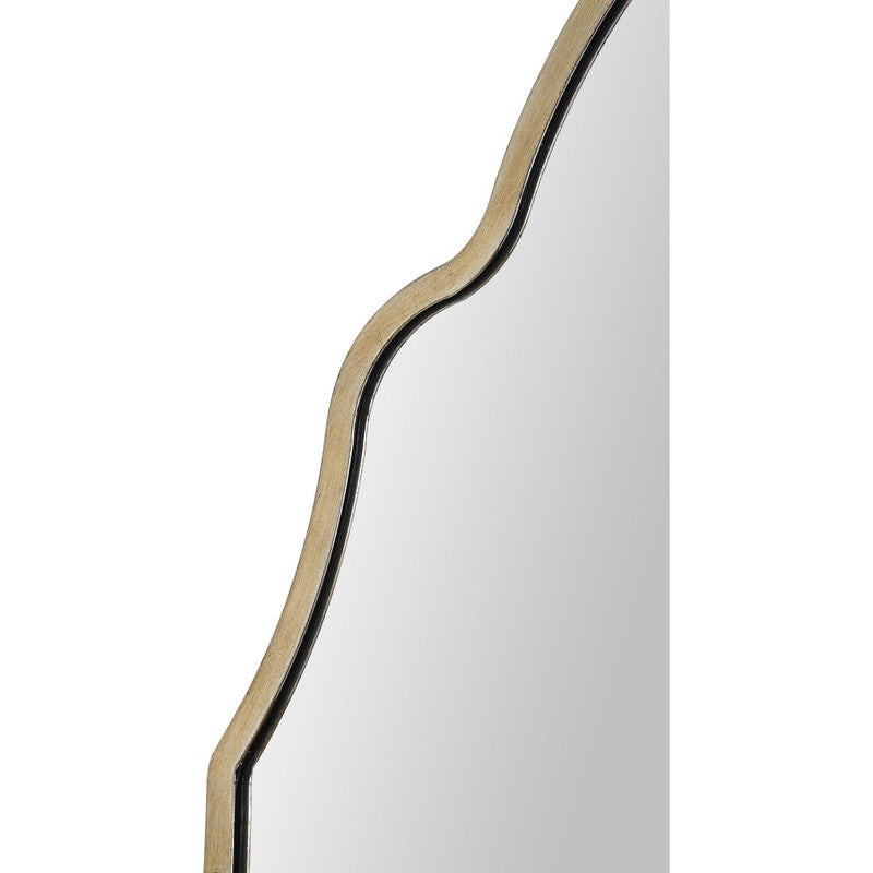 Nata Mirror - Antique Silver