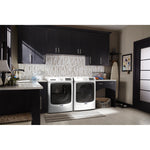 Maytag White Front-Load Washer (5.5 cu. ft.) & Electric Dryer (7.3 cu. ft.) - MHW6630HW/YMED5630HW