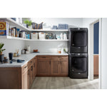 Maytag Volcano Black Front-Load Washer (5.2 cu. ft.) & Electric Dryer (7.3 cu. ft.) - MHW5630MBK/YMED5630MBK