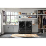 Maytag Volcano Black Front-Load Washer (5.5 cu. ft.) & Gas Dryer (7.3 cu. ft.) - MHW6630MBK/MGD6630MBK