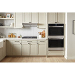 Whirlpool Fingerprint Resistant Stainless Steel Double Wall Oven (10.00 Cu Ft) - WOED5030LZ
