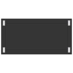 VICTORY Matte Black 600 CFM Flush Ceiling Range Hood - Sunset-BK