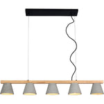 Jerriko Pendant Light - Natural/Grey