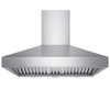 VICTORY Hotte de cuisinière murale 42 po 750 PCM acier inoxydable Twister-42