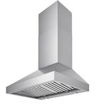 VICTORY Stainless Steel 36" 750 CFM Wall Mount Range Hood - Twister-36
