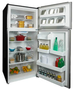 Danby 29.5" 18.1 Cu. Ft. Stainless Steel Top-Freezer Refrigerator - DFF180E2SSDB