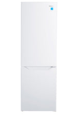 Danby 23.75" 10.3 Cu. Ft. White Compact Bottom-Freezer Refrigerator - DBMF100B1WDB