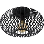 Jonah Ceiling Mount Light - Black