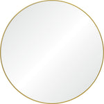Frisco Round Mirror - Gold