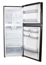 Danby 23.5" 10.1 Cu. Ft. Black Top-Freezer Refrigerator - DFF101B1BDB