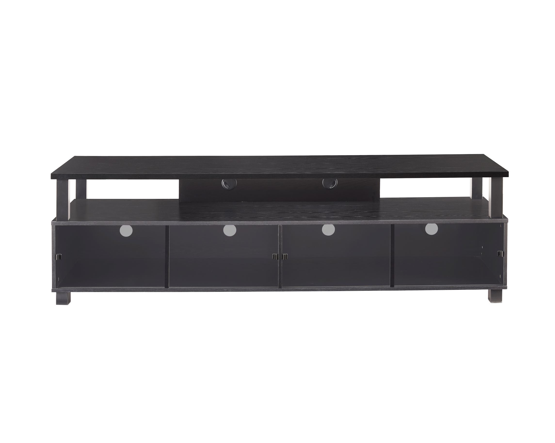Tristan 75" TV Stand - Black