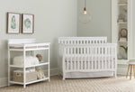 Emery Convertible Slat Crib - White