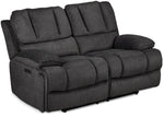 Kramer Power Reclining Loveseat - Charcoal