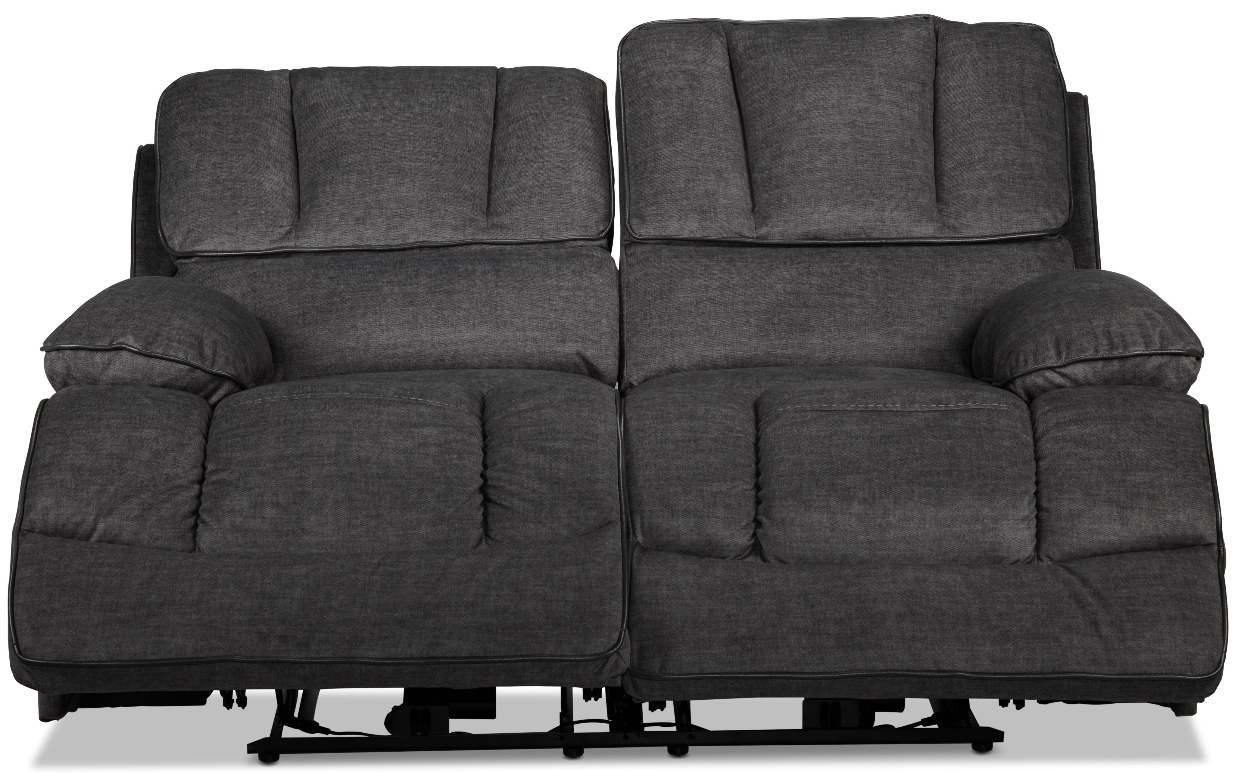Kramer Power Reclining Loveseat - Charcoal