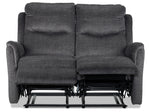 Grayson Reclining Loveseat - Charcoal