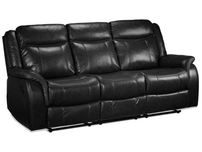 Scorpio Sofa inclinable avec plateau rabattable – noir