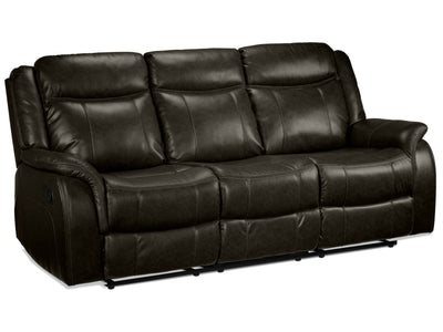Scorpio Sofa inclinable avec plateau rabattable – brun