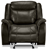 Scorpio Glider Recliner - Brown