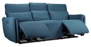 Larsen Sofa inclinable électrique – bleu commodore