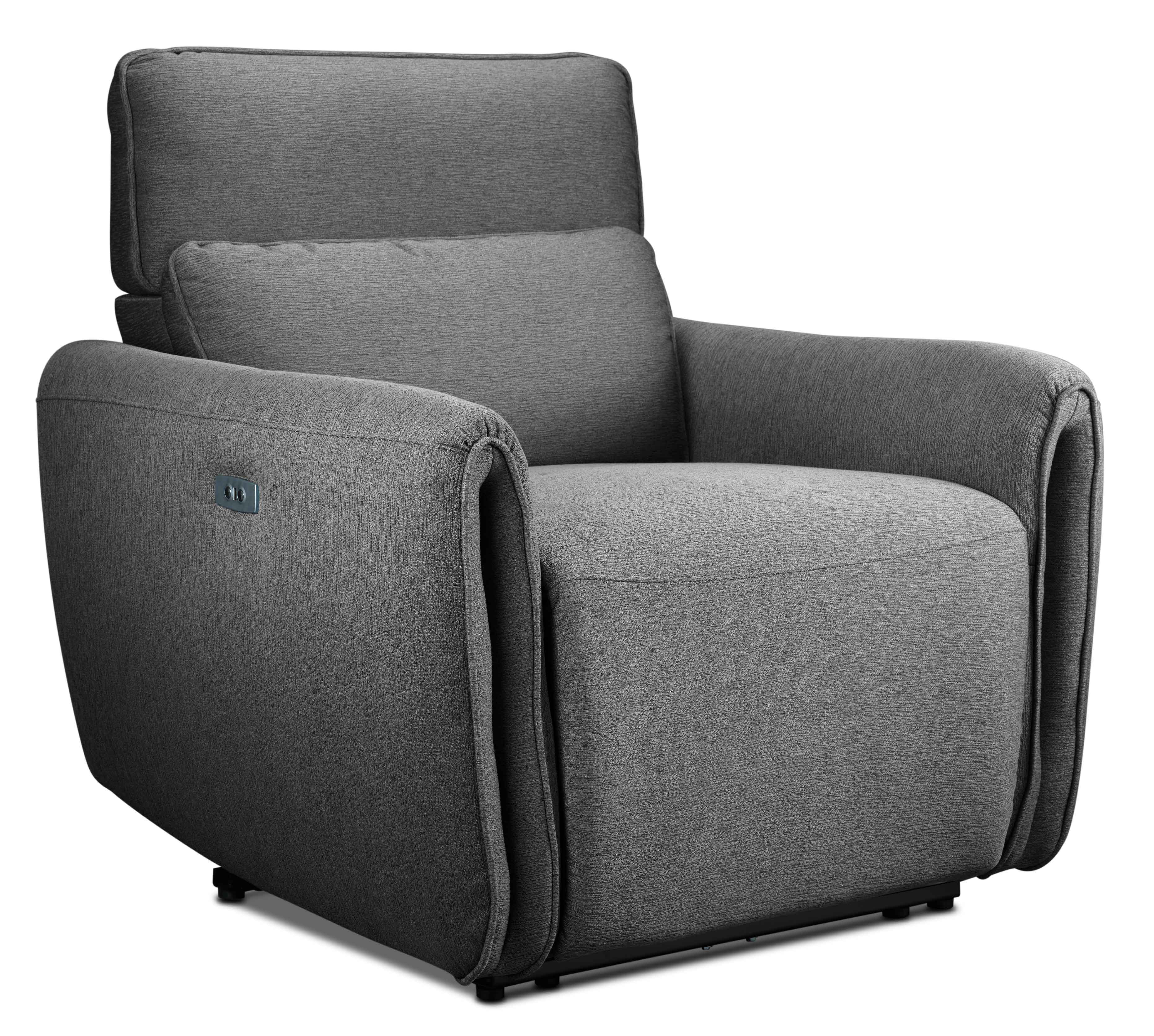 Larsen Power Recliner - Platinum Grey