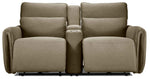Larsen Power Reclining Loveseat - Sand