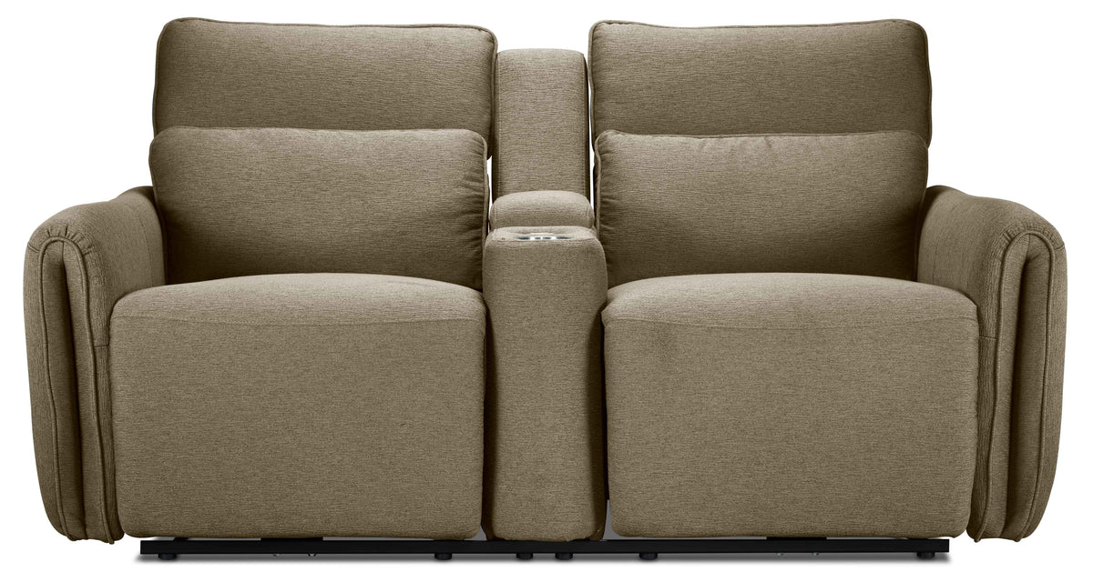 Larsen Power Reclining Loveseat - Sand