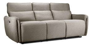 Larsen Sofa inclinable électrique – perle