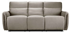 Larsen Power Reclining Sofa - Pearl