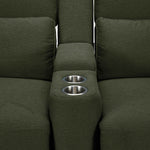 Larsen Power Reclining Loveseat - Olive