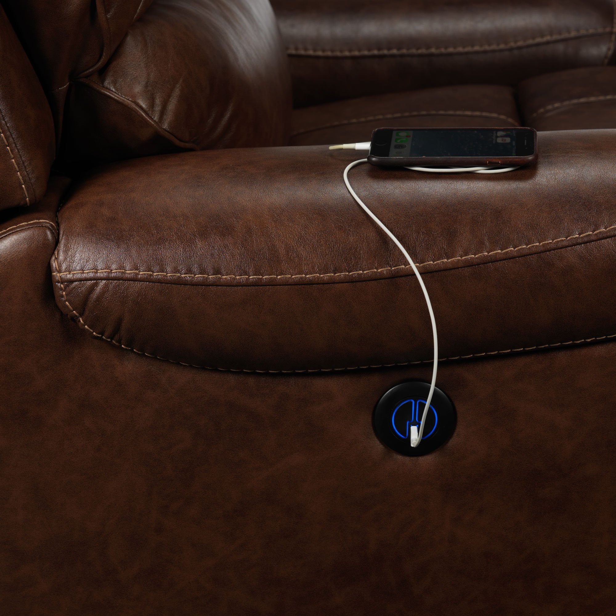 Jennings Power Recliner - Mesquite Brown
