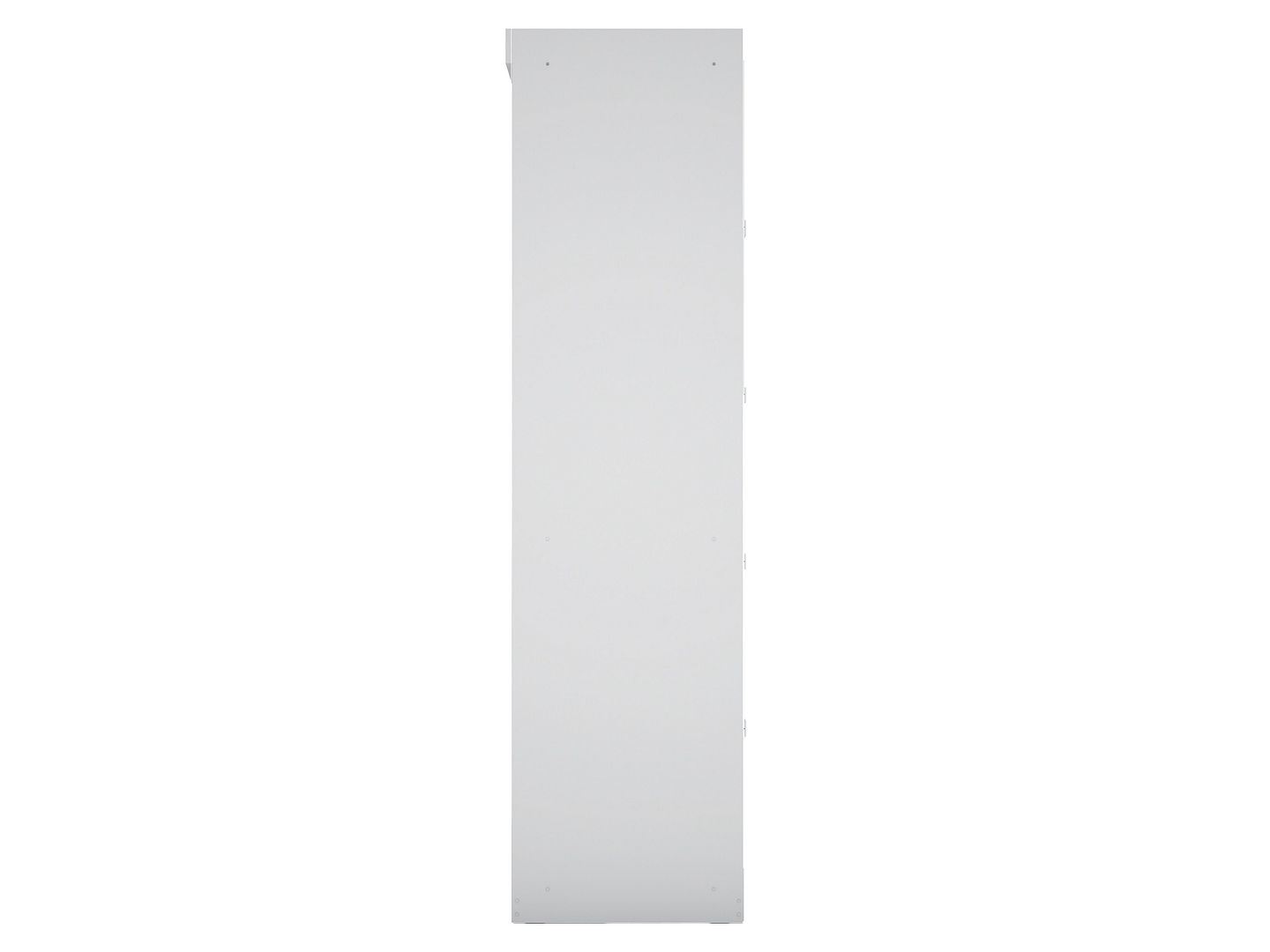 Oulu 2-Piece Open Corner Wardrobe - White