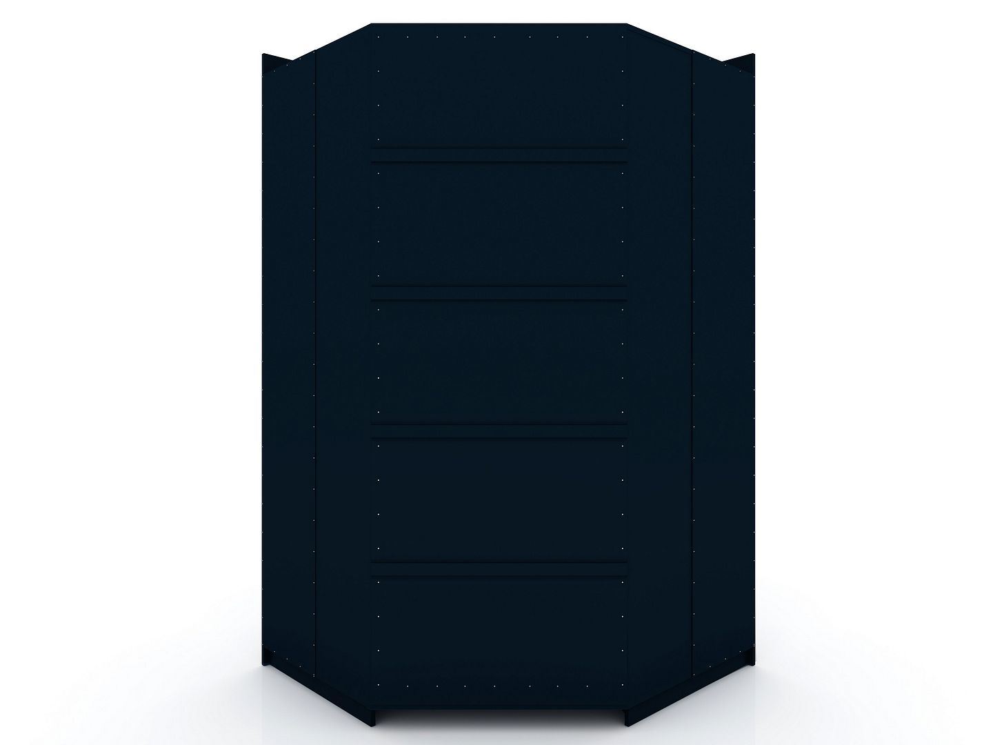 Oulu 3-Piece Modular Corner Wardrobe - Midnight Blue