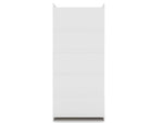 Oulu 2-Piece Modular Wardrobe - White
