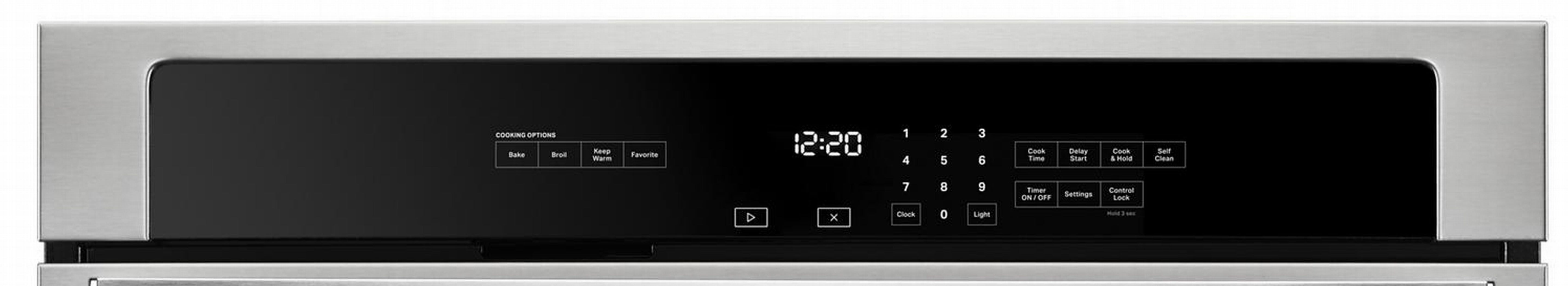 Whirlpool Stainless Steel Electric Single Wall Oven (5.0 Cu. Ft.) - WOS31ES0JS