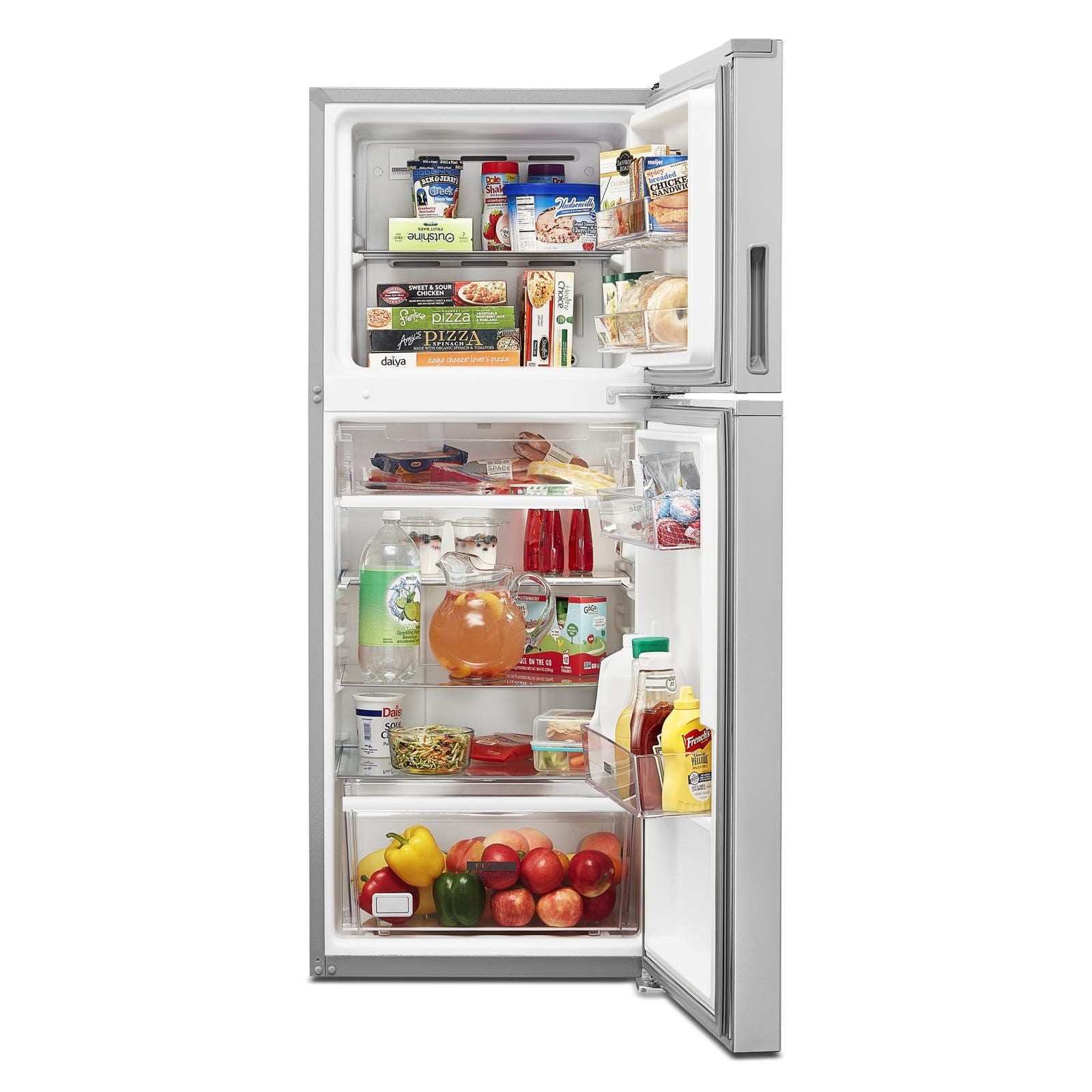 Whirlpool 24.5" 11.6 Cu. Ft. White Top-Freezer Refrigerator - WRT312CZJW