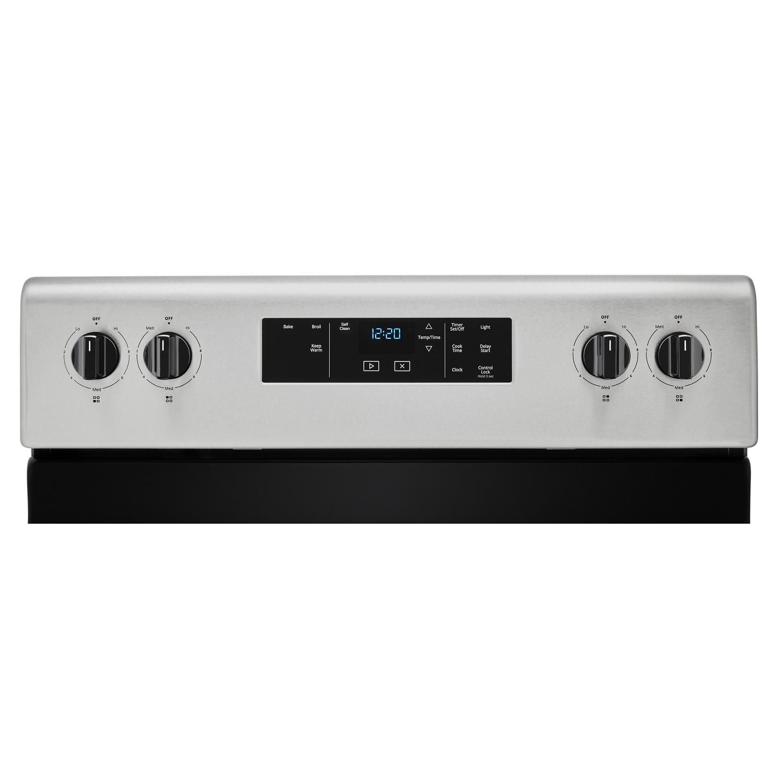 Whirlpool Stainless Steel Freestanding Electric Range (4.8 Cu. Ft.) - YWFC315S0JS