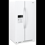 Whirlpool 35.87" 25 Cu. Ft. White Side-by-Side Refrigerator - WRS325SDHW